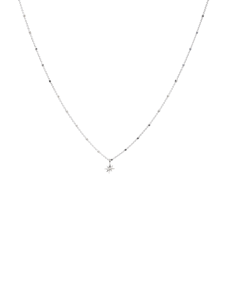 Syster P - North Star Necklace Silver - naszyjniki z wisiorkami - silver - 1