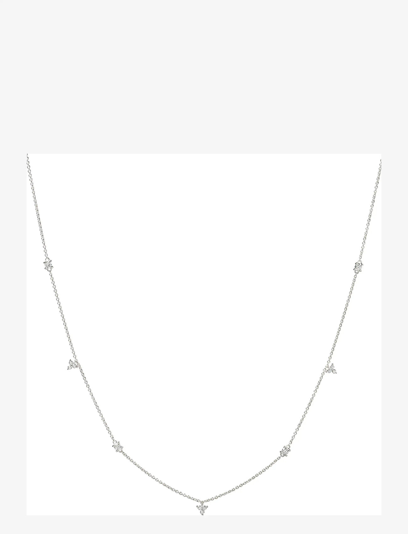 Syster P - Celestia Necklace Silver - halsketten - silver - 1