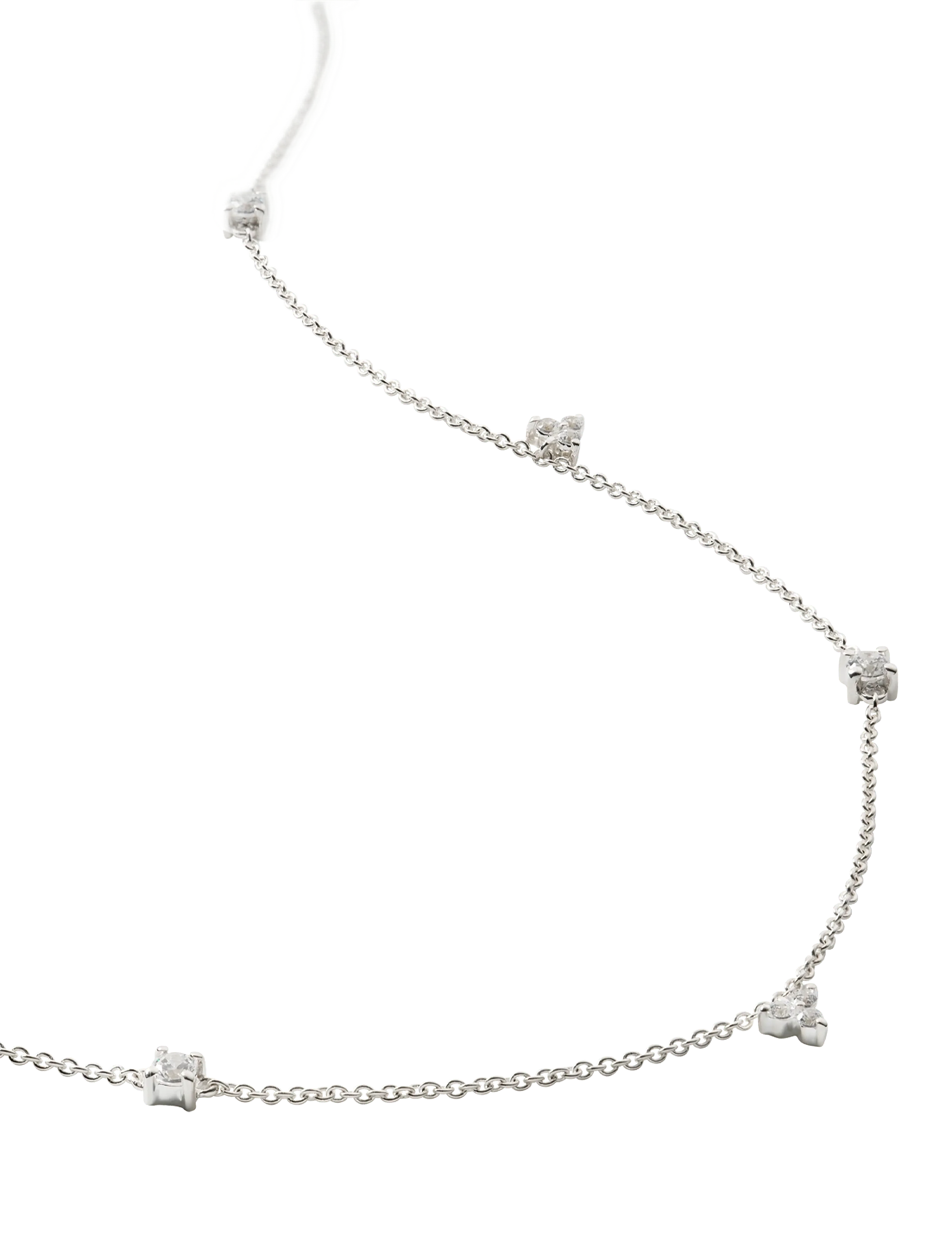 Syster P - Celestia Necklace Silver - naszyjniki łańcuszkowe - silver - 3