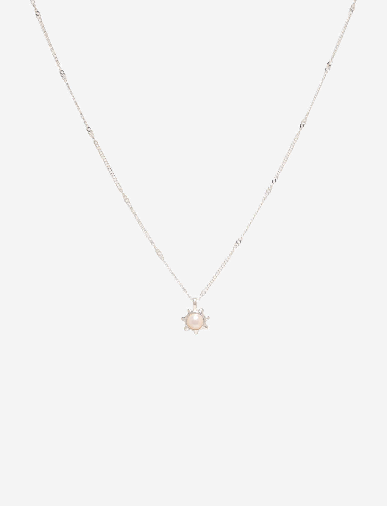 Syster P - Florentina Pearl Necklace Silver - perlenketten - silver - 1