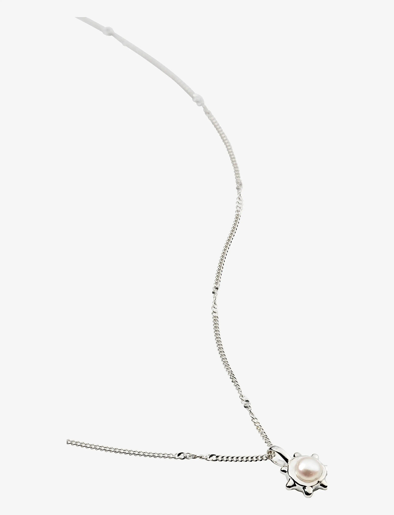 Syster P - Florentina Pearl Necklace Silver - perlenketten - silver - 2