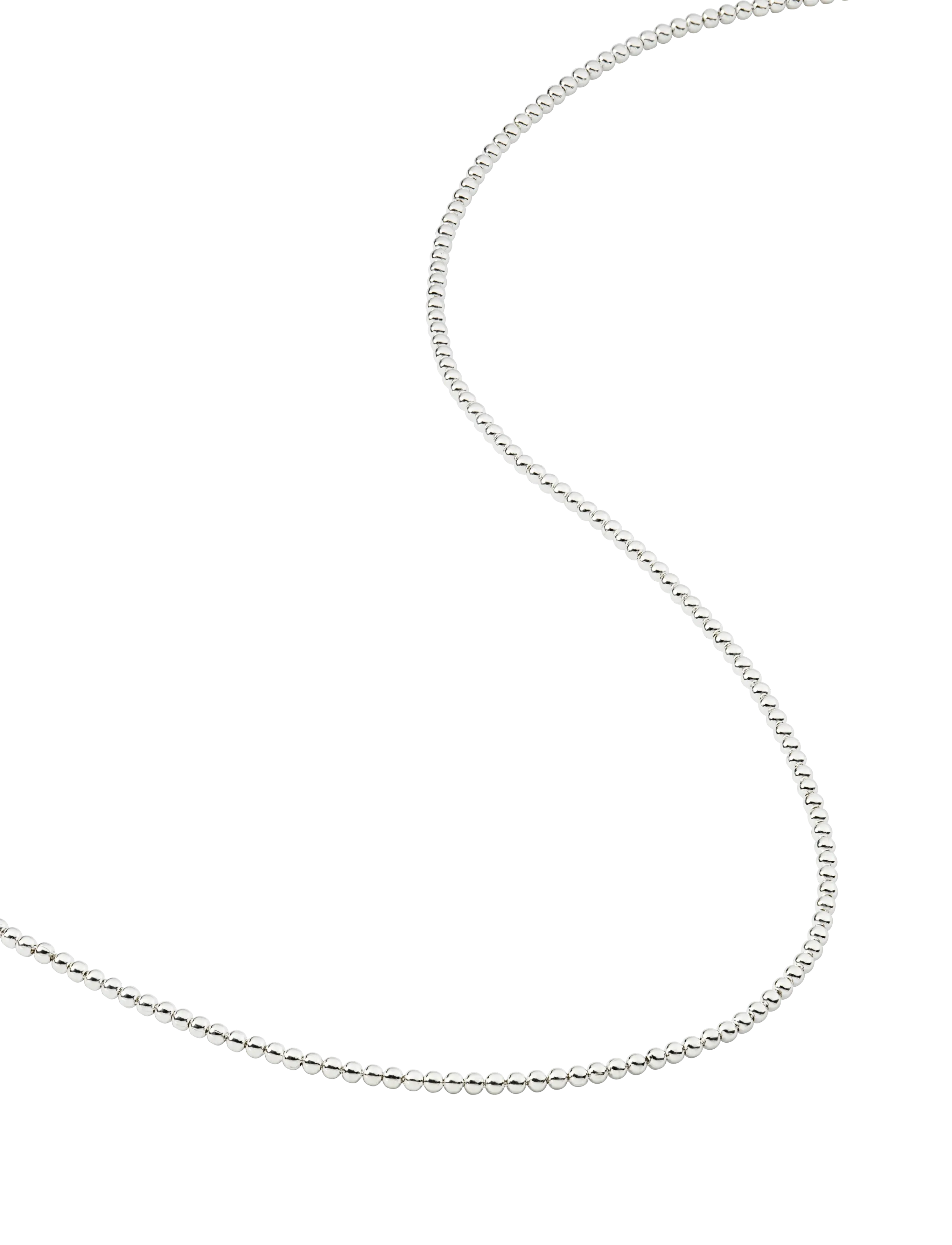 Syster P - Sheer Doria Necklace Silver - chain necklaces - silver - 2