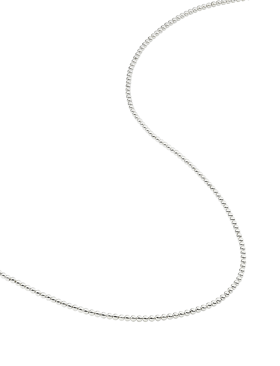 Syster P - Sheer Doria Necklace Silver - ketjukaulakorut - silver - 2