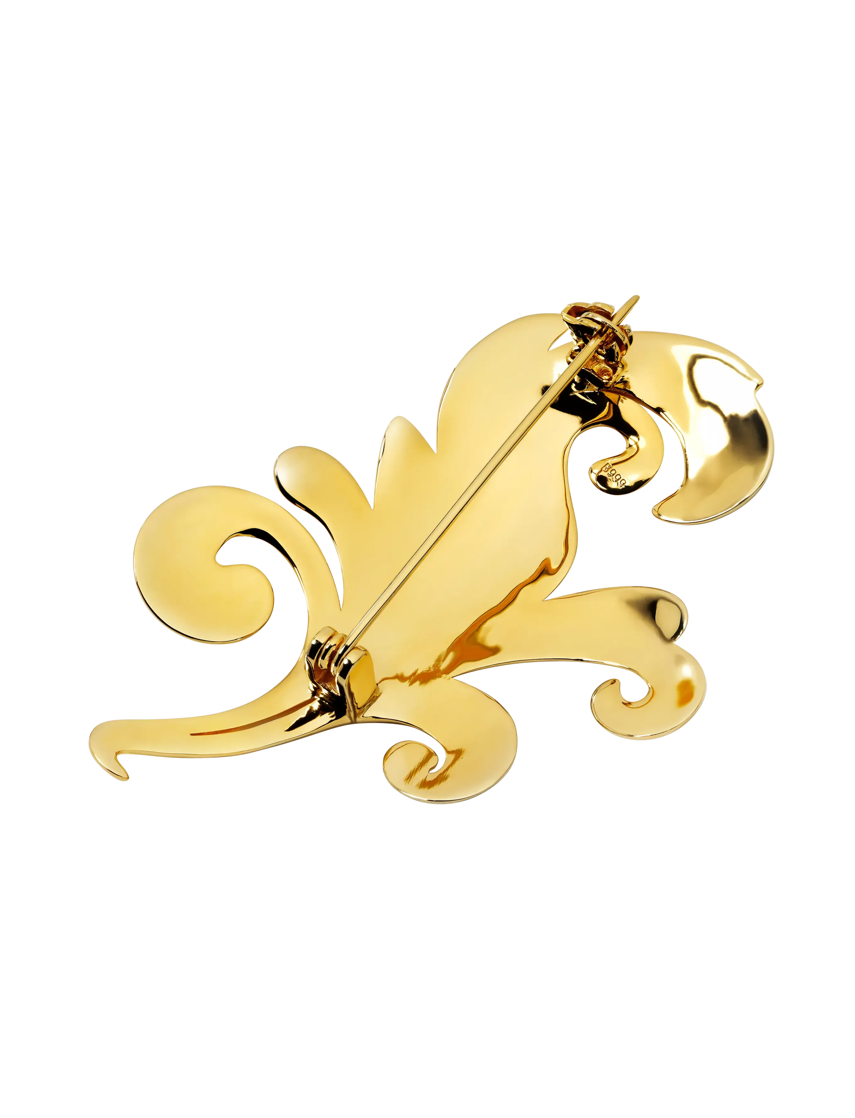 Syster P - Lea Brooch Gold - gold - 1