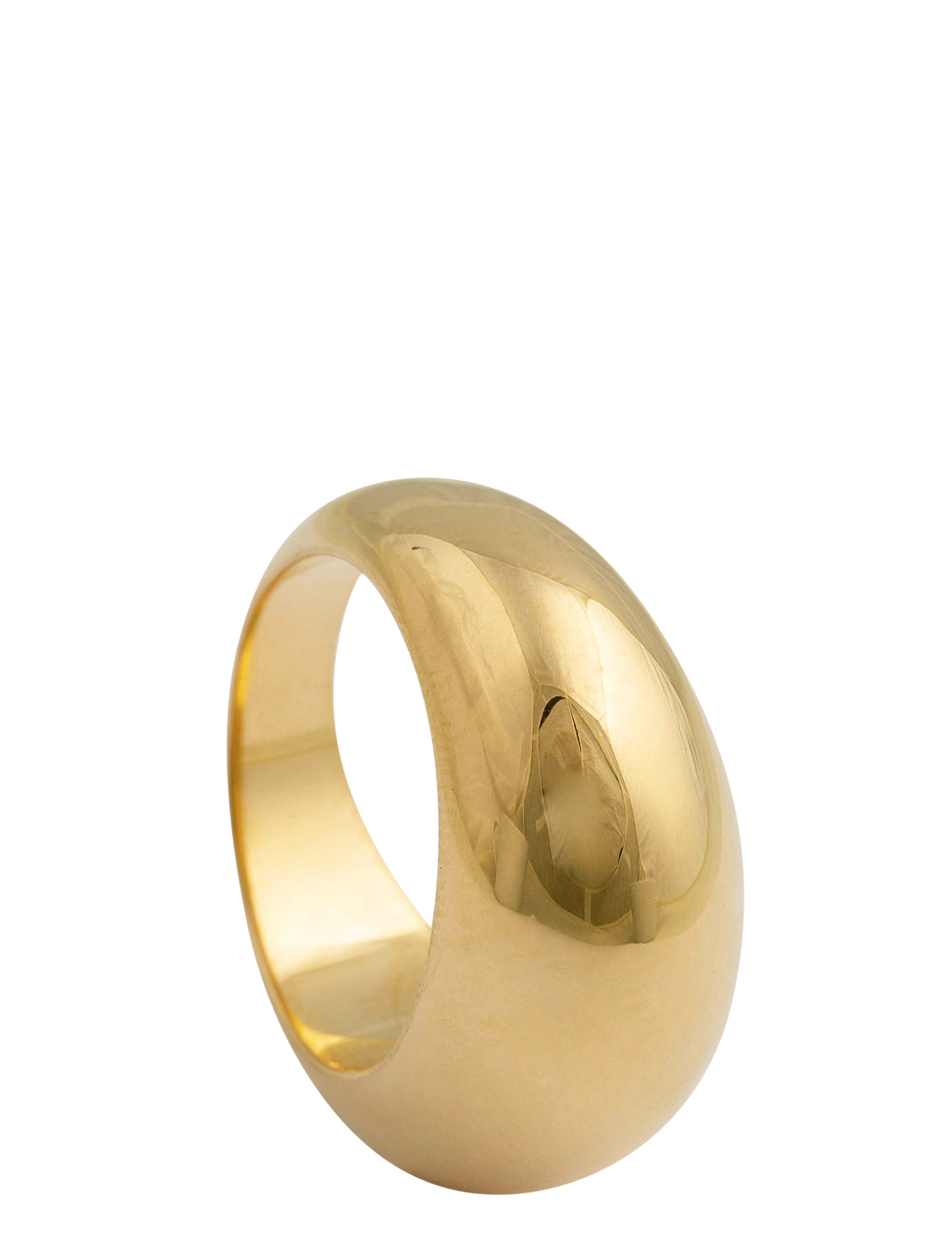 Syster P - Bolded Big Ring Gold - rings - gold - 2