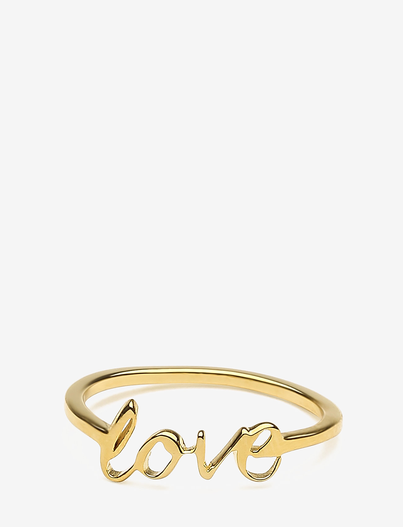 udsagnsord Afvigelse vidne Syster P Snap Ring Love Gold (Gold), (224.25 kr) | Stort utvalg av  outlet-mote | Booztlet.com