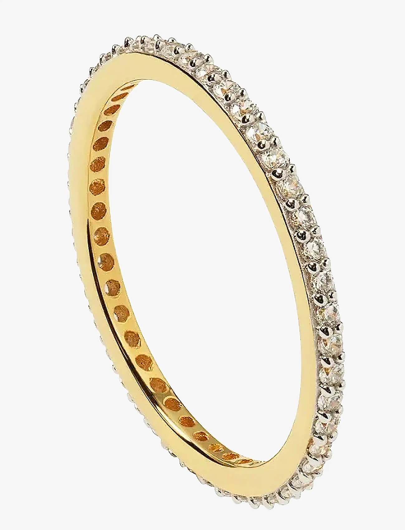 Syster P - Tiny Sparkle Ring Gold - ringe - crystal - 1