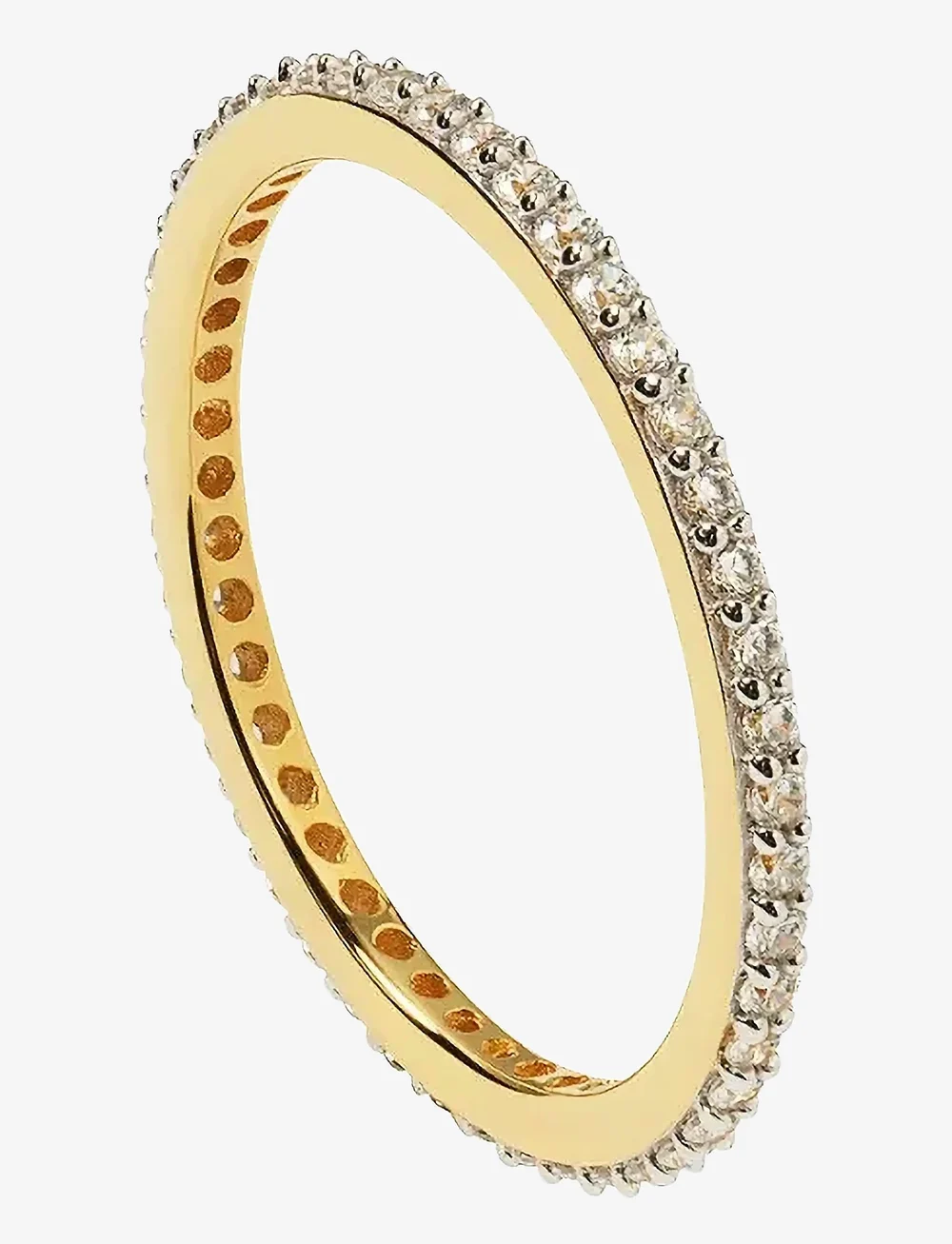 Syster P - Tiny Sparkle Ring Gold - ringar - crystal - 1