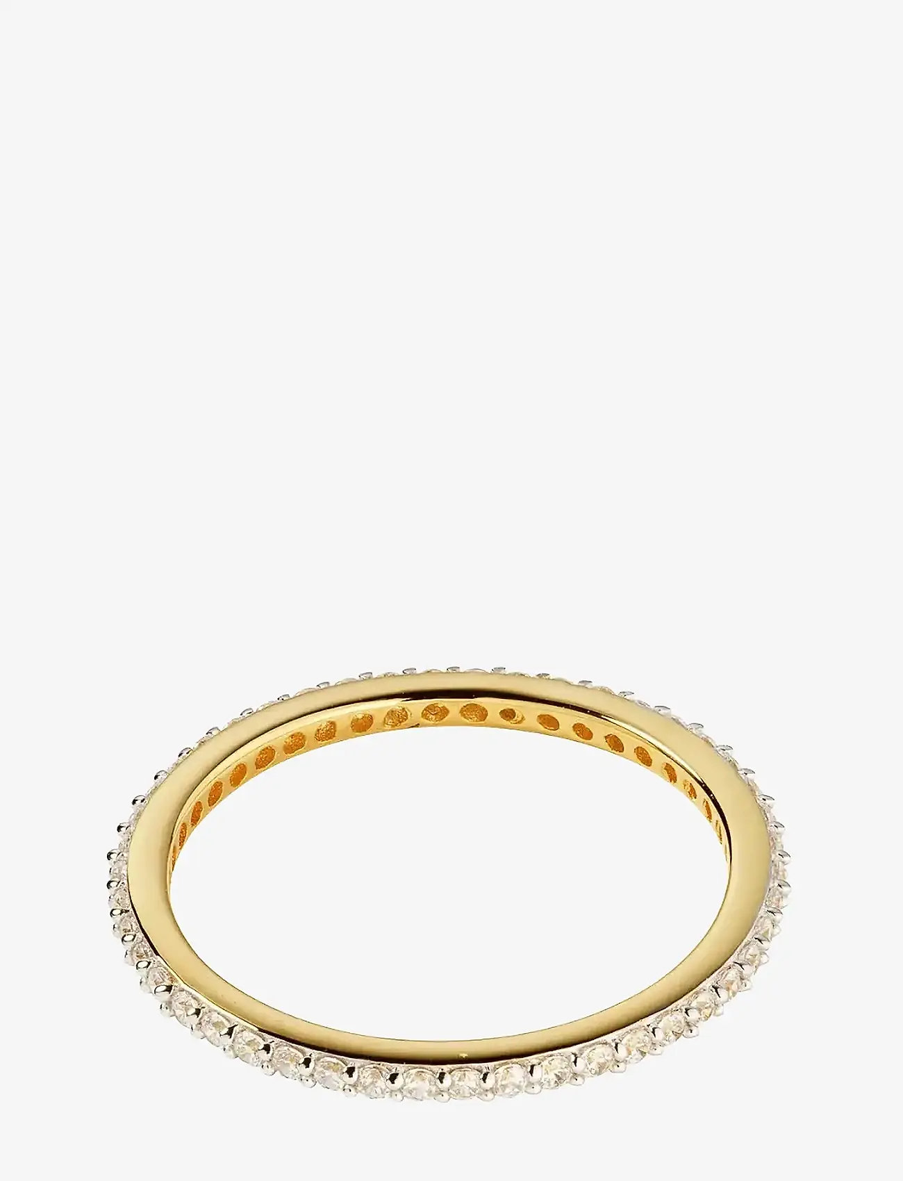 Syster P - Tiny Sparkle Ring Gold - ringe - crystal - 2