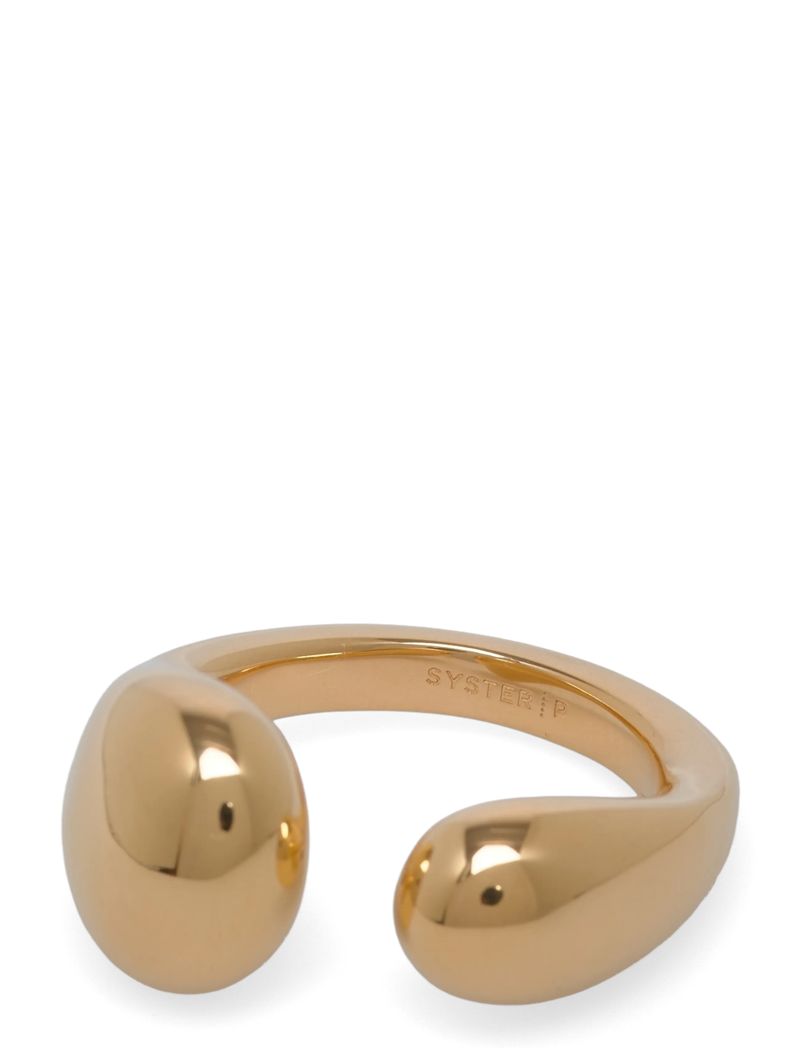 Bolded Drops Ring Gold - GOLD