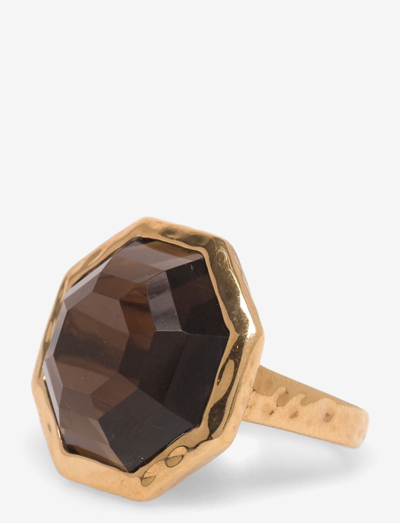 Syster P - Octagon Ring Gold - sõrmused - gold - 1