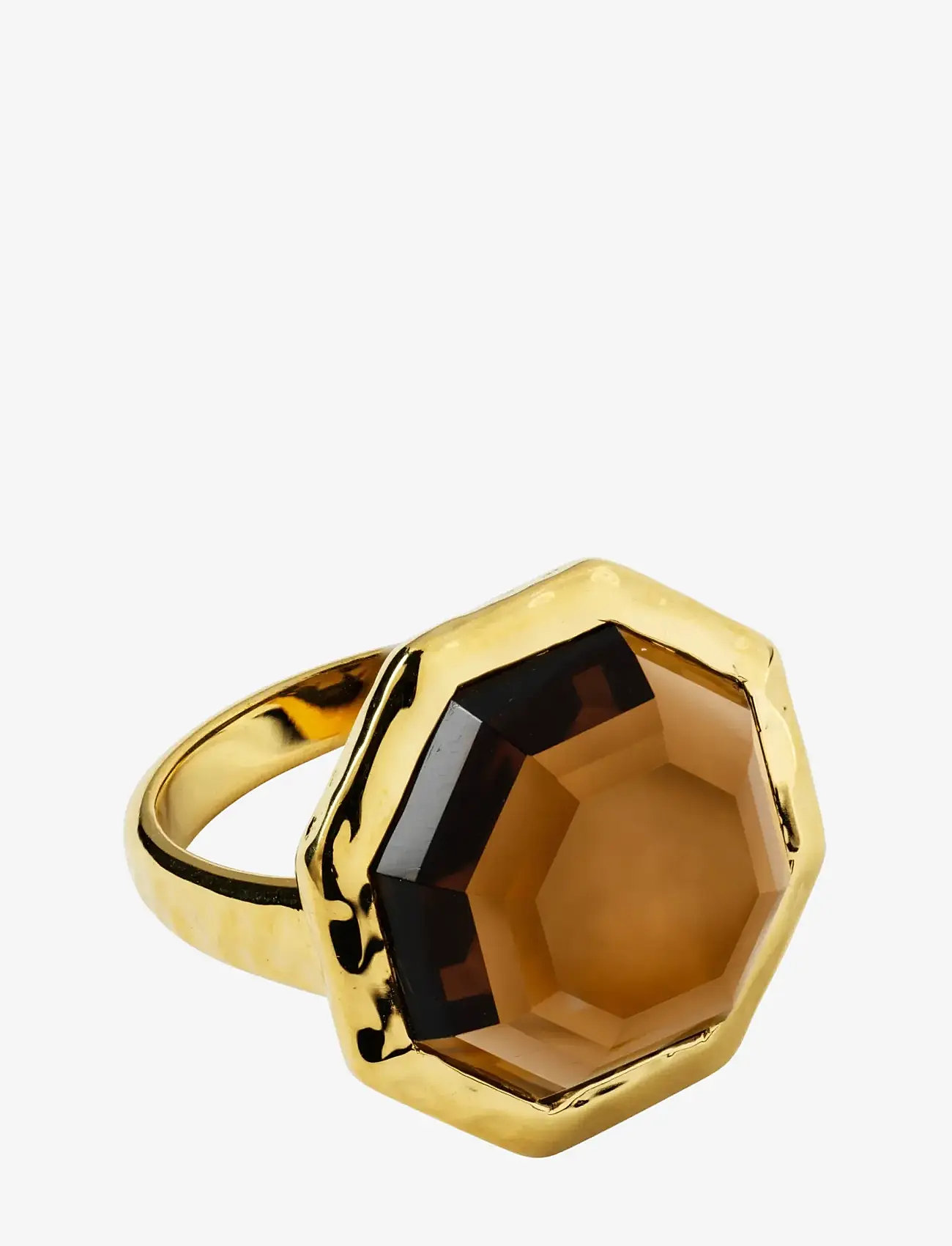 Syster P - Octagon Ring Gold - sõrmused - gold - 2