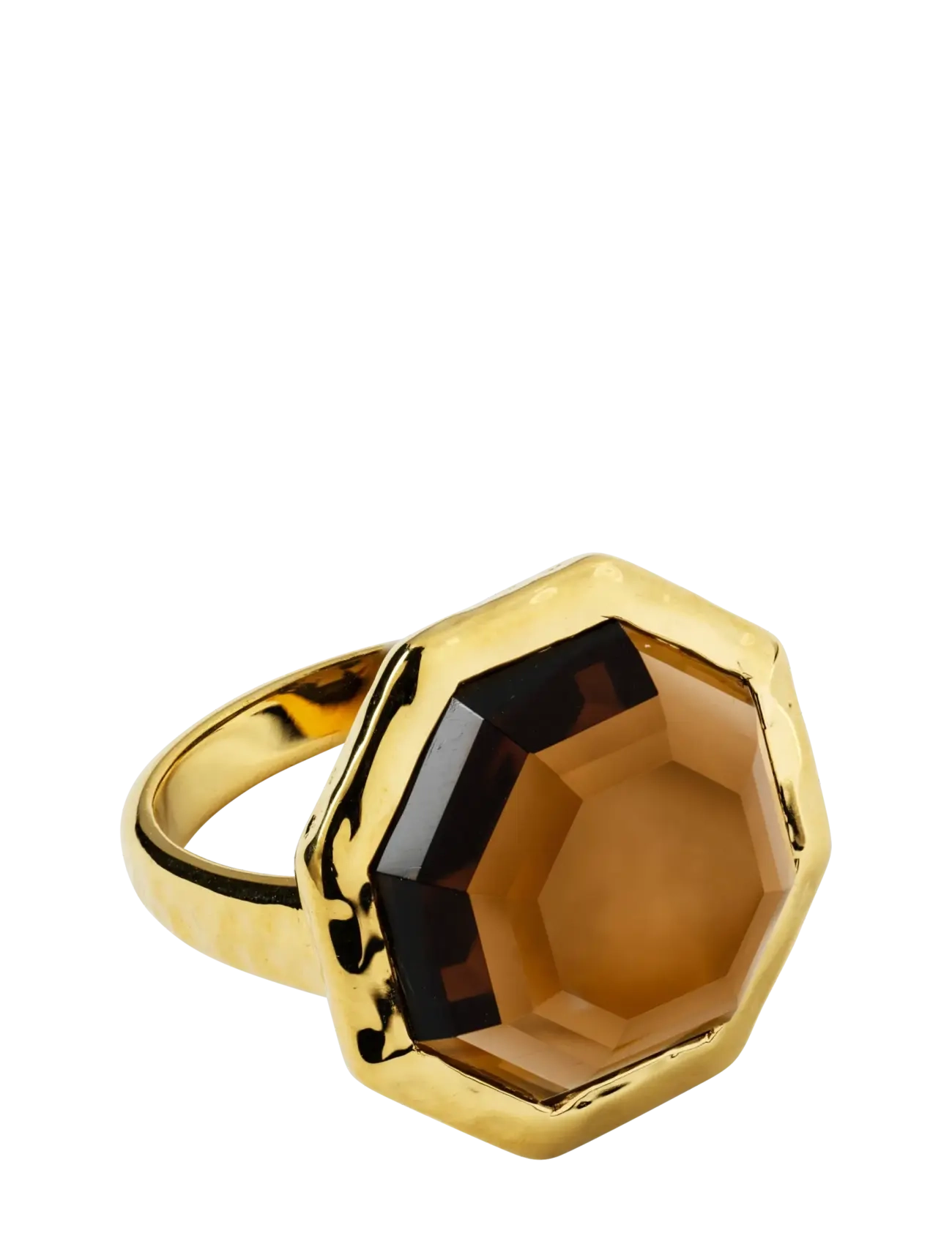 Syster P - Octagon Ring Gold - ringen - gold - 2