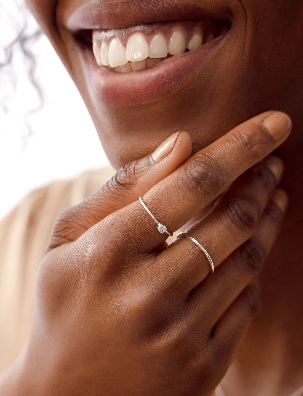 Syster P - Tiny Princess Ring Silver - ringe - silver - 0