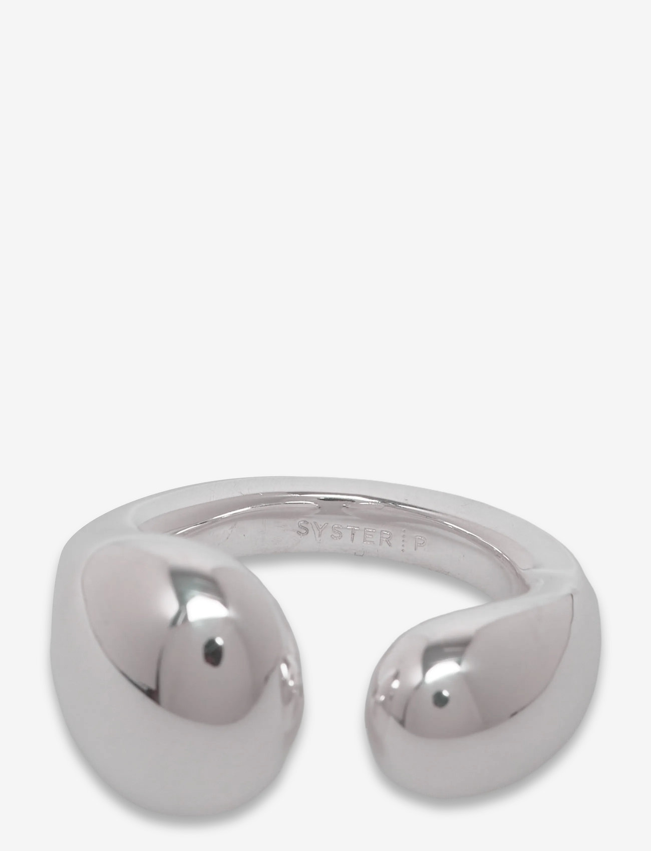 Syster P - Bolded Drops Ring Silver - silver - 1