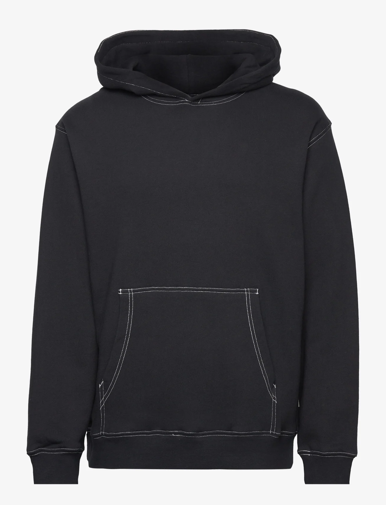 Taikan - Custom Hoodie-Black Contrast Stitch - hettegensere - black contrast stitch - 0