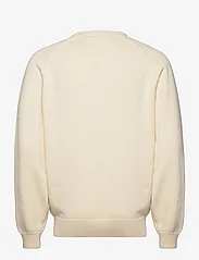 Taikan - Knit Sweater-Cream - megzti laisvalaikio drabužiai - cream - 1