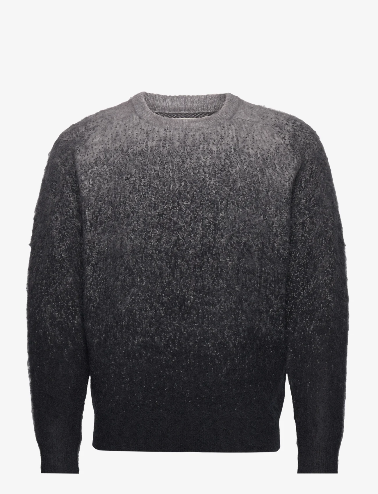 Taikan - Gradient Knit Sweater-Black - trøjer - black - 0