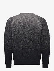 Taikan - Gradient Knit Sweater-Black - basic gebreide truien - black - 1