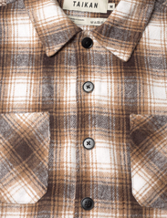 Taikan - Heavyweight Plaid Shirt-Brown - casual hemden - brown - 2