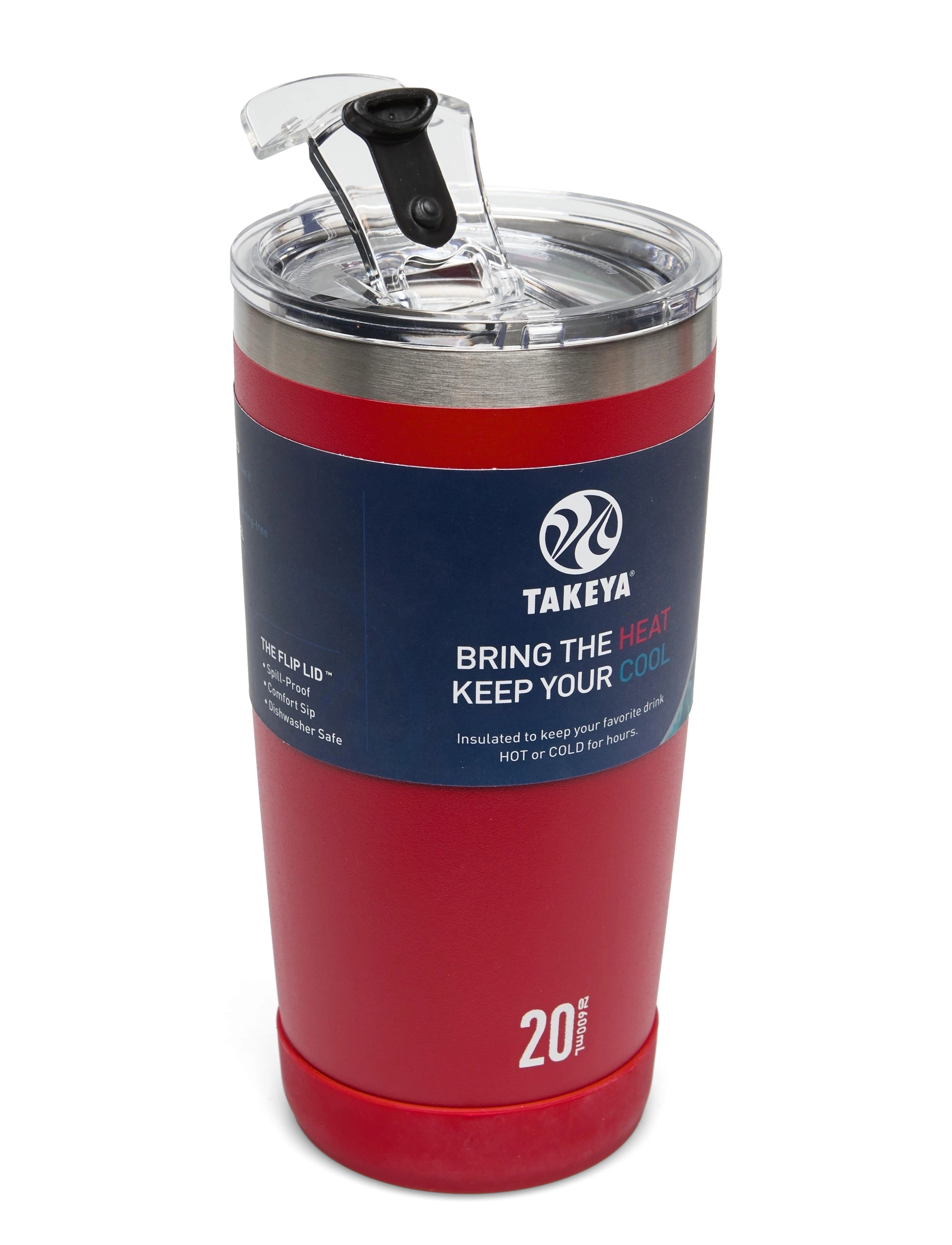 Takeya - TAKEYA Actives Insulated Tumblers 20oz/600ml Fire - red - 0