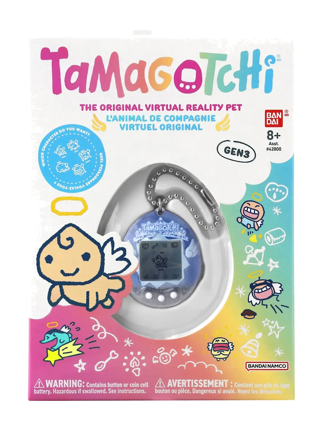 Tamagotchi - Original  Angel Tiara - blue - 1