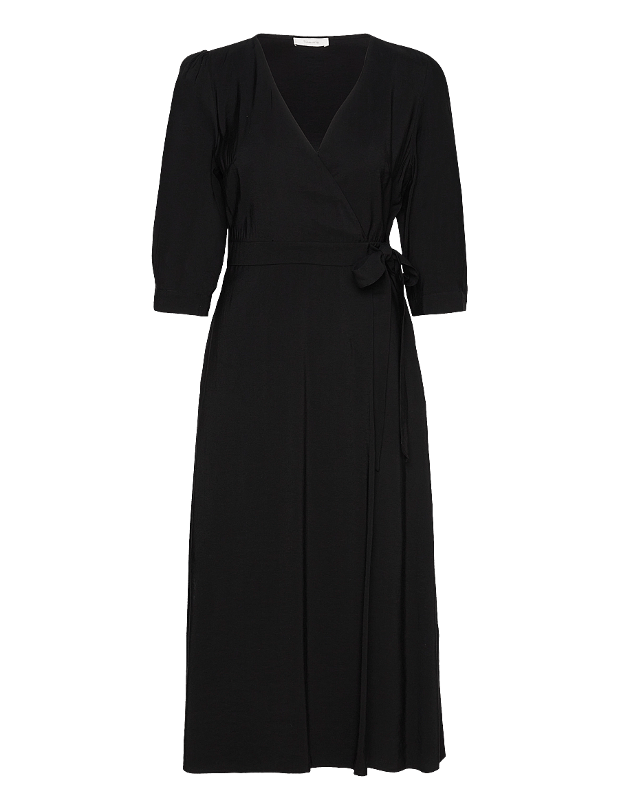 Tamaris Apparel - ALACA midi wrap dress - black beauty - 0