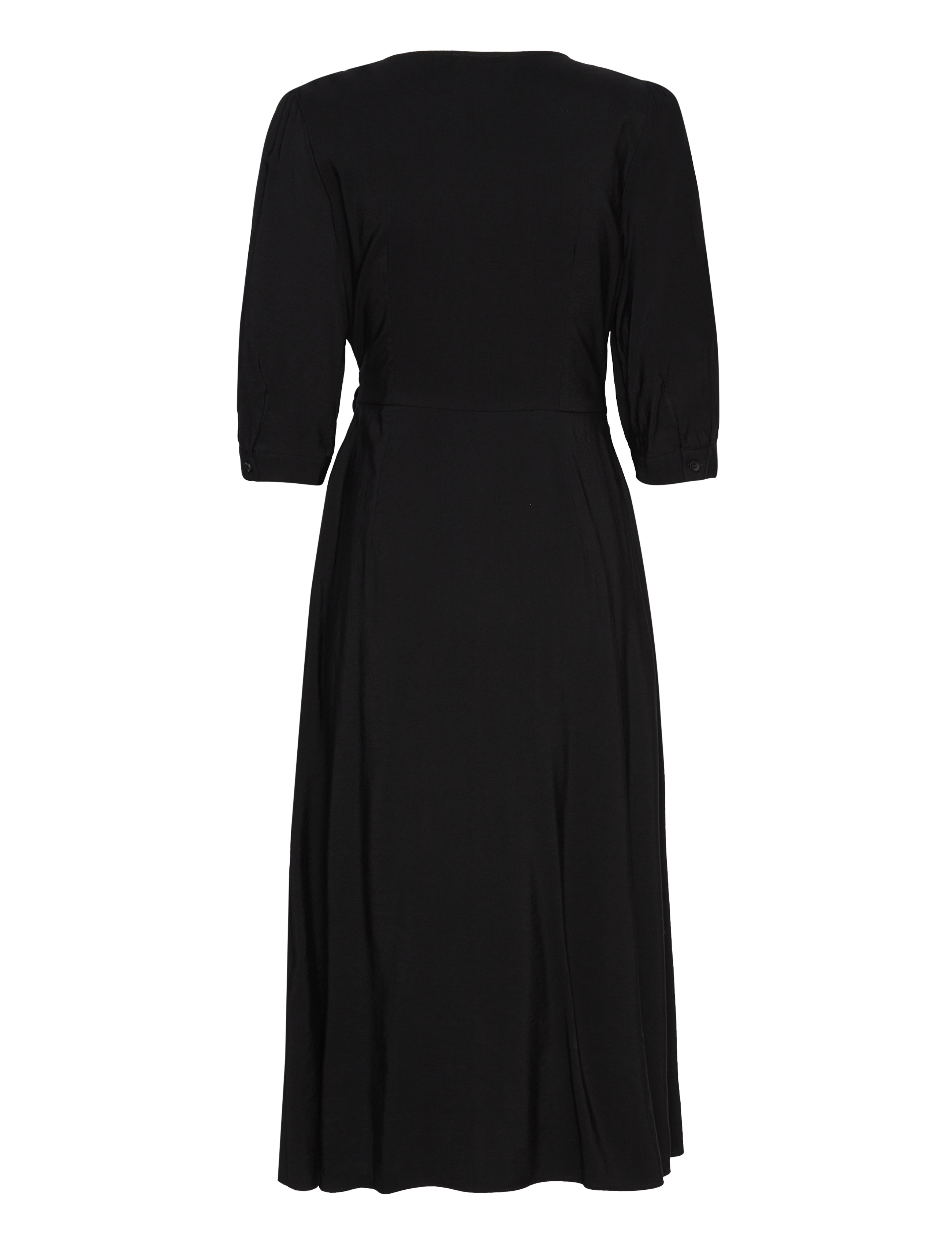 Tamaris Apparel - ALACA midi wrap dress - black beauty - 1