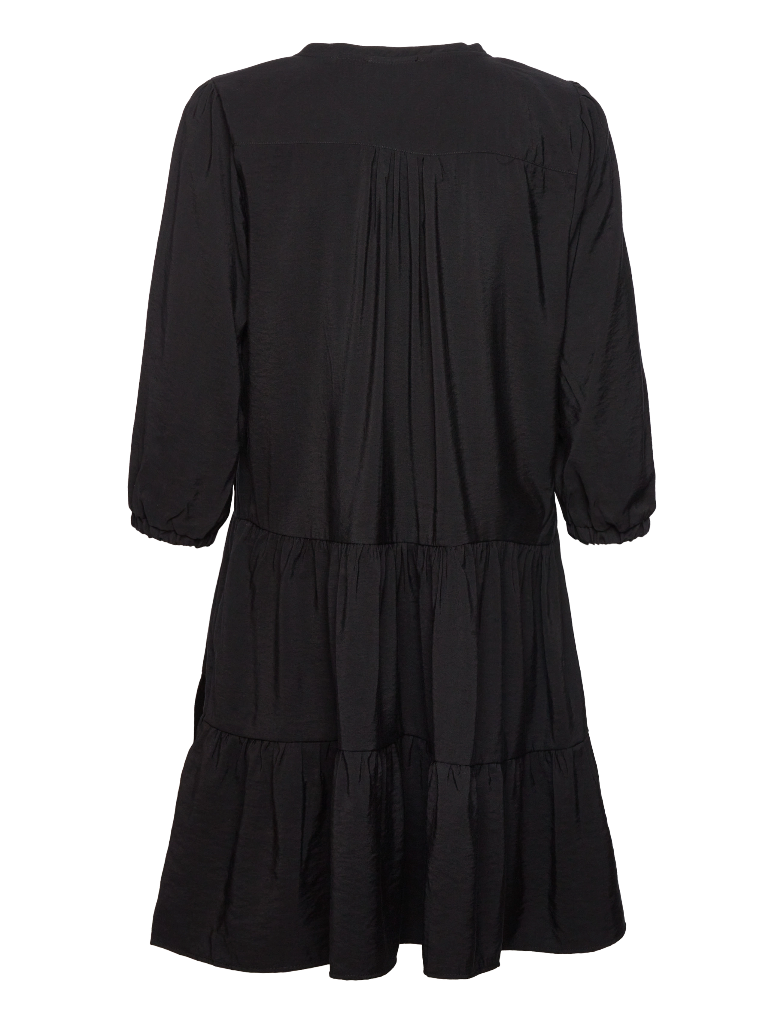 Tamaris Apparel - ASTANA short trapez dress - skjortekjoler - black beauty - 1