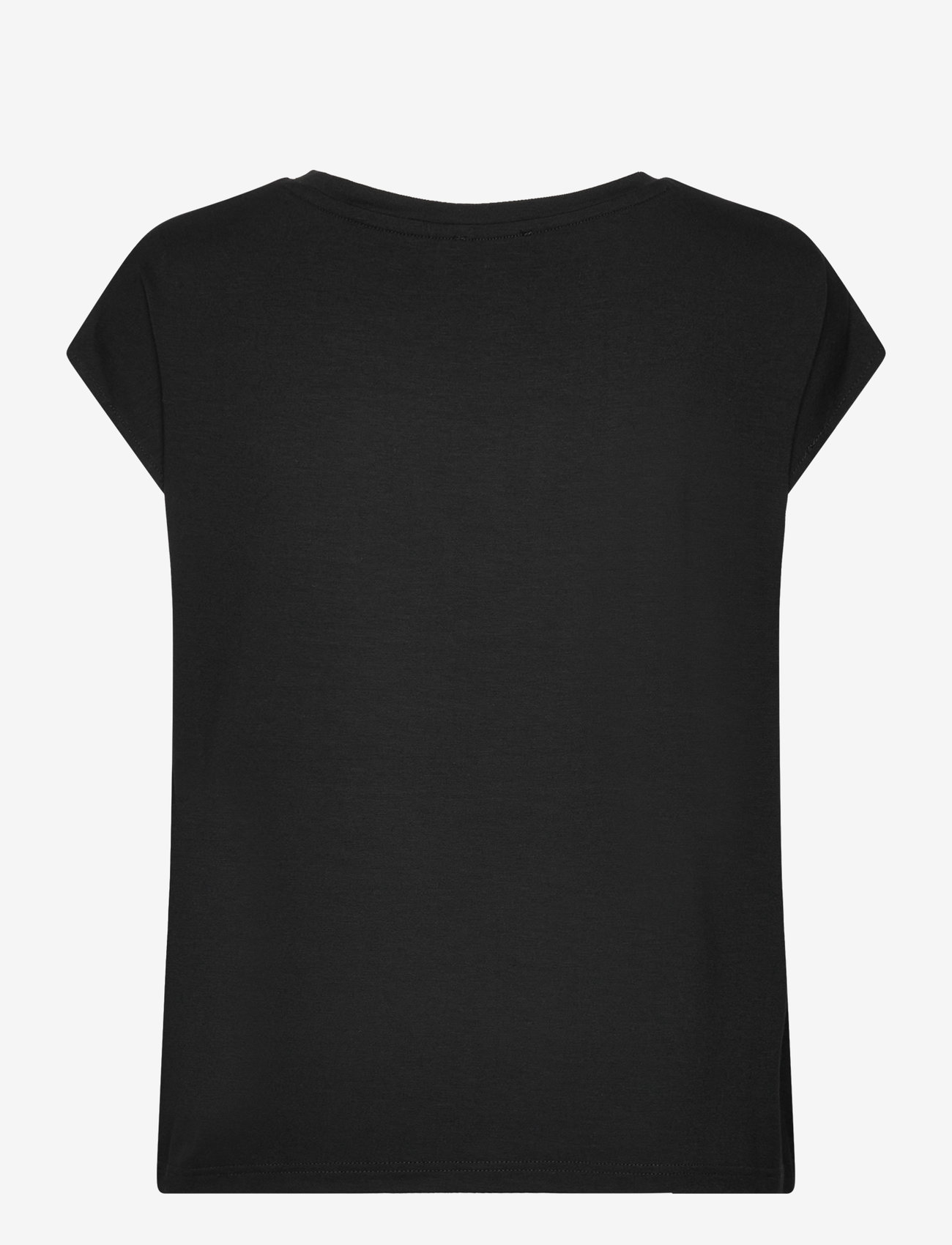 Tamaris Apparel - ALBONY drop shoulder round neck tee - t-skjorter - black beauty - 1