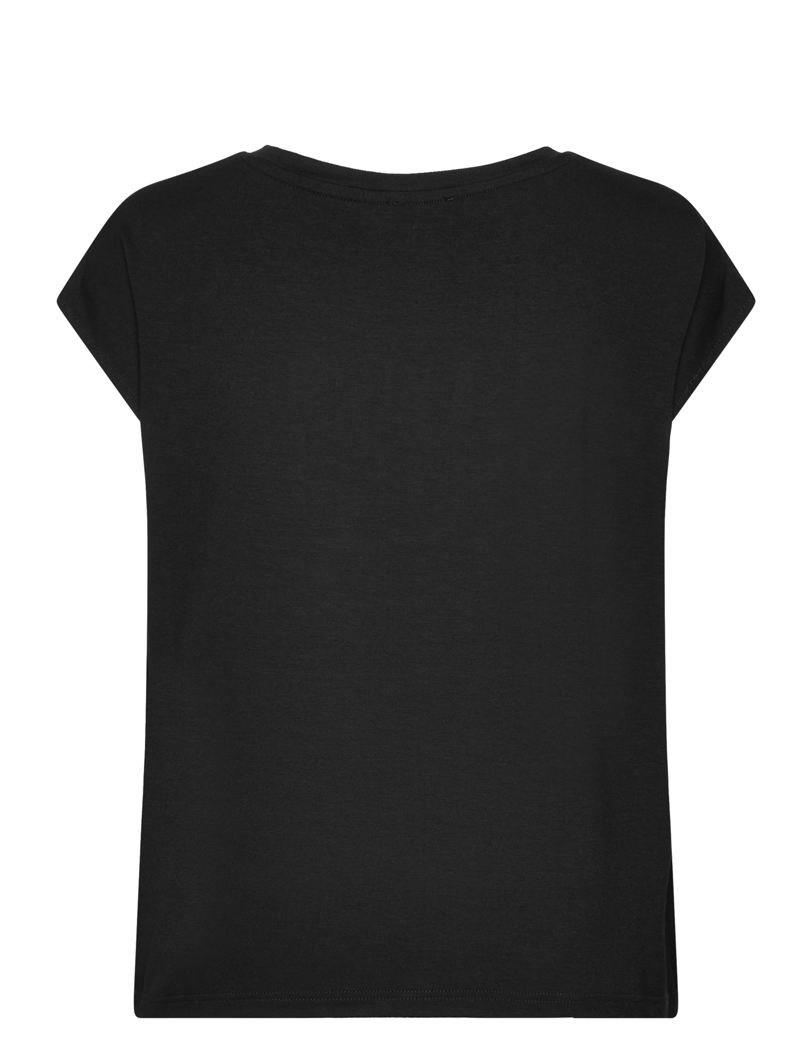 Tamaris Apparel - ALBONY drop shoulder round neck tee - t-paidat - black beauty - 1