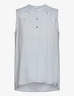 ALTAMURA sleeveless blouse - ARCTIC ICE