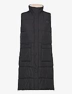 BANDIRMA long padded vest - BLACK BEAUTY