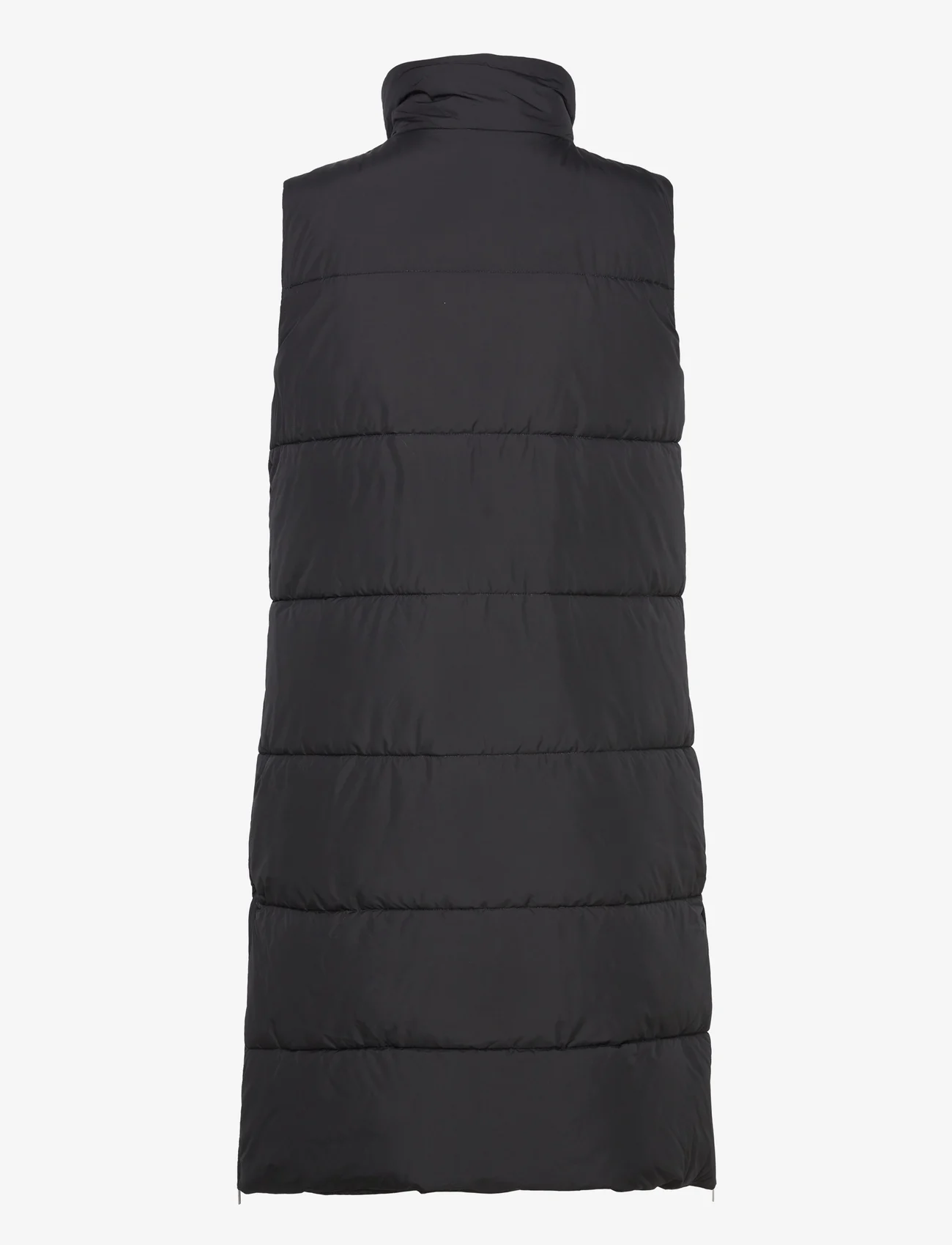 Tamaris Apparel - BANDIRMA long padded vest - puffer-vestid - black beauty - 1