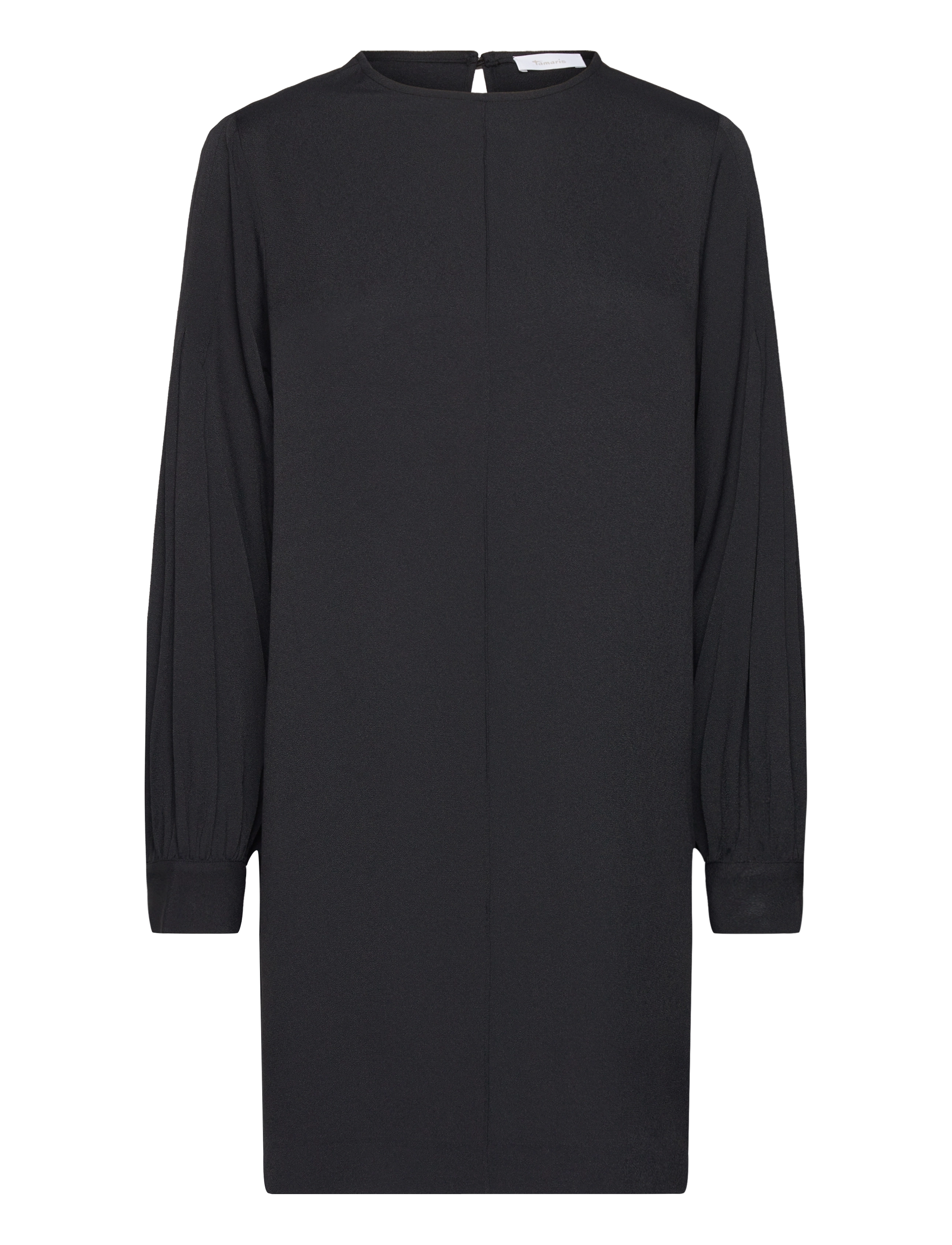 Tamaris Apparel BEDENICA A- line dress - Riided - BLACK BEAUTY / black