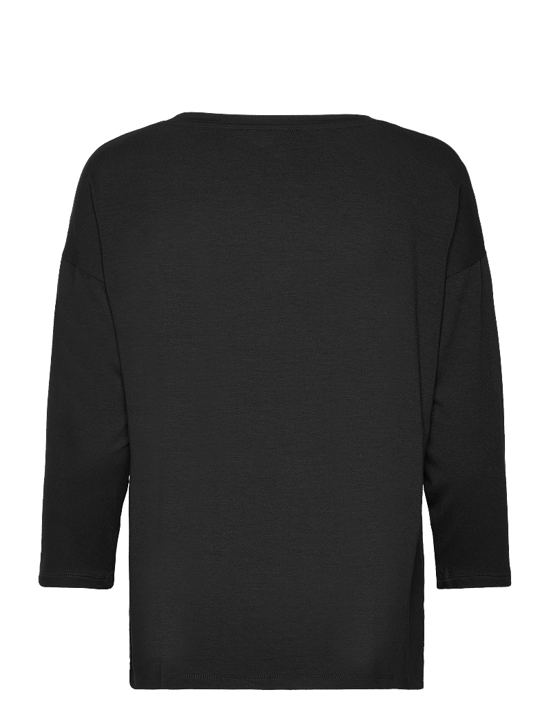 Tamaris Apparel - BURDUR long sleeve shirt - pikkade varrukatega alussärgid - black beauty - 1