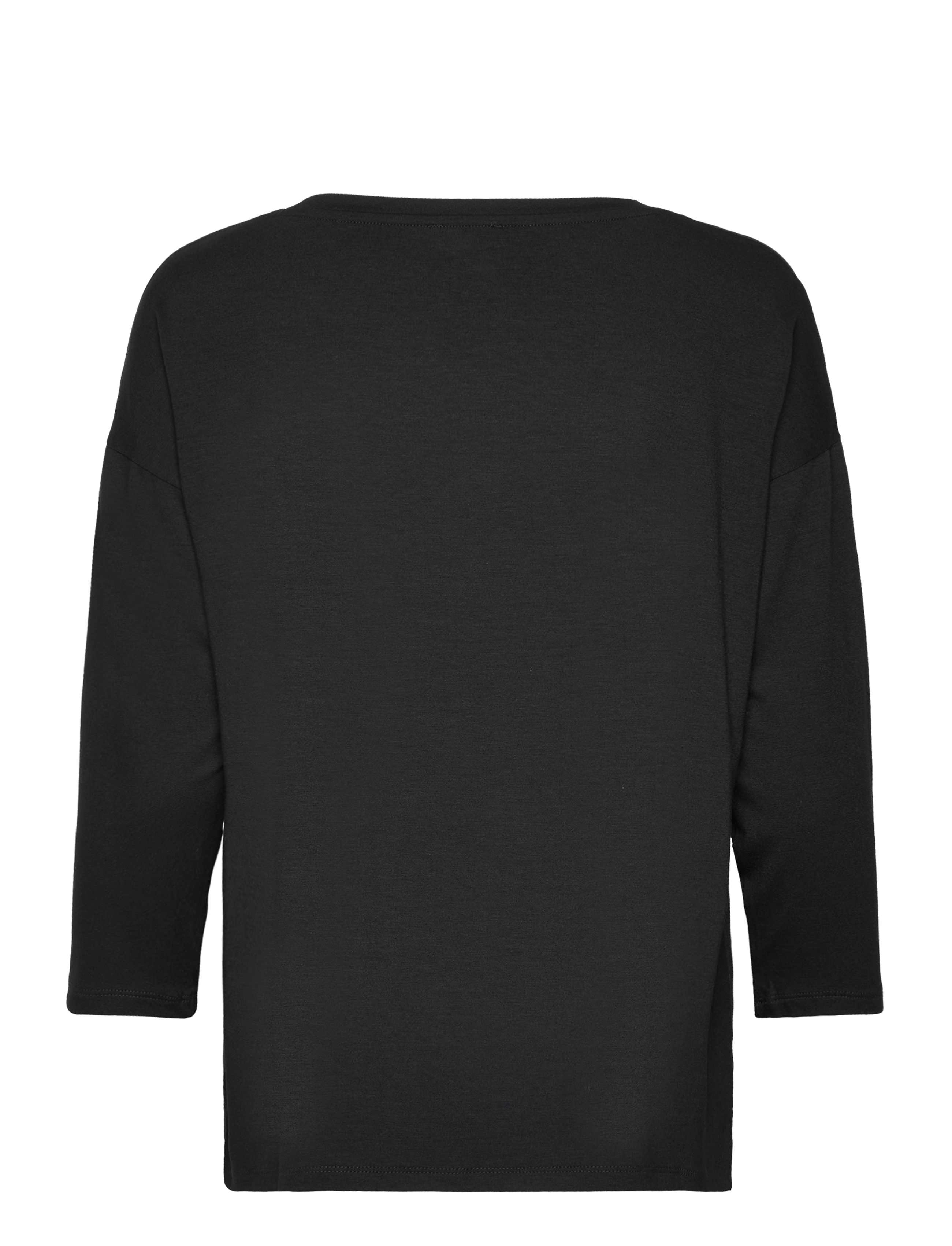 Tamaris Apparel - BURDUR long sleeve shirt - långärmade toppar - black beauty - 1