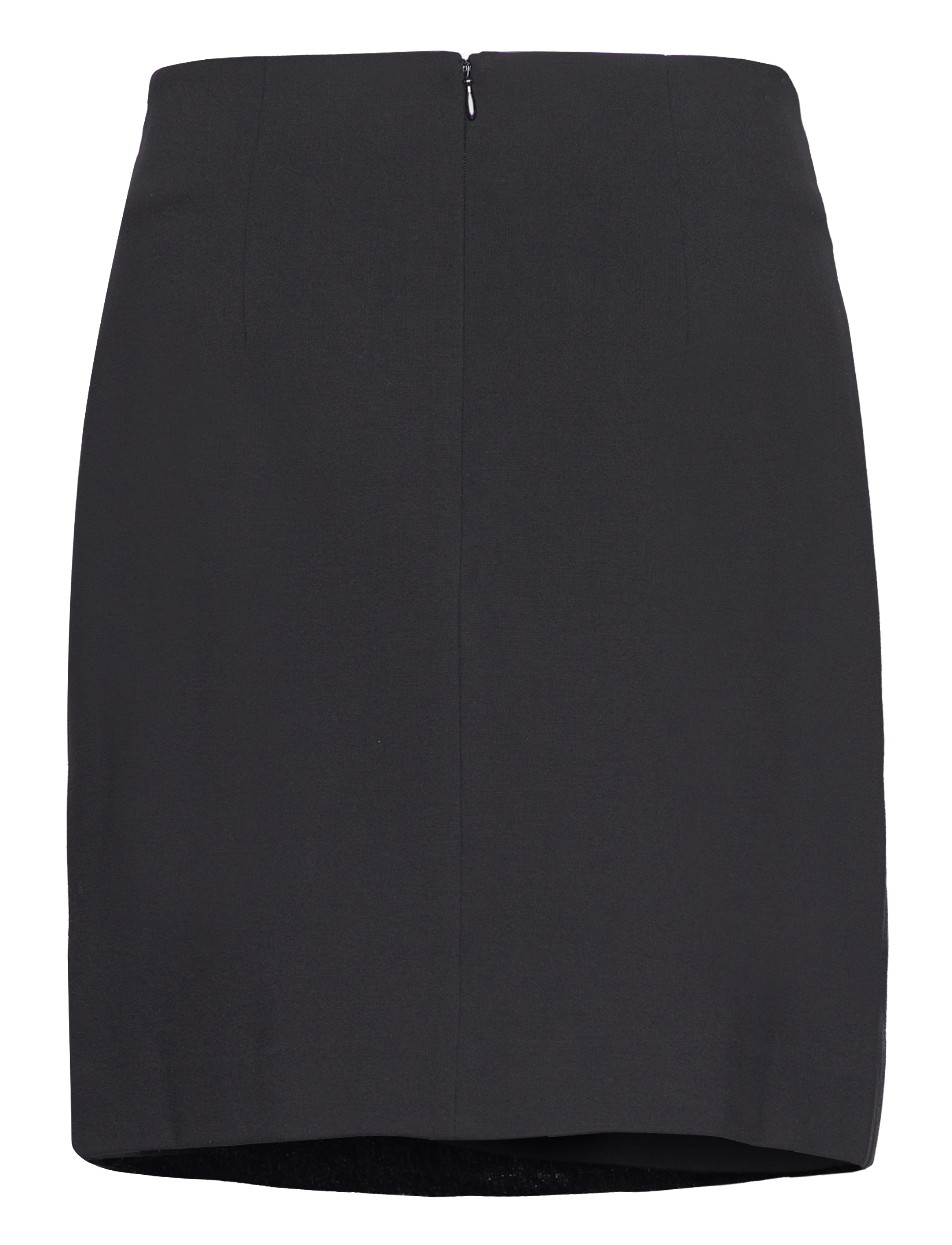 Tamaris Apparel - CANNES Asymetrical Velvet Skirt - kurze röcke - black beauty - 1