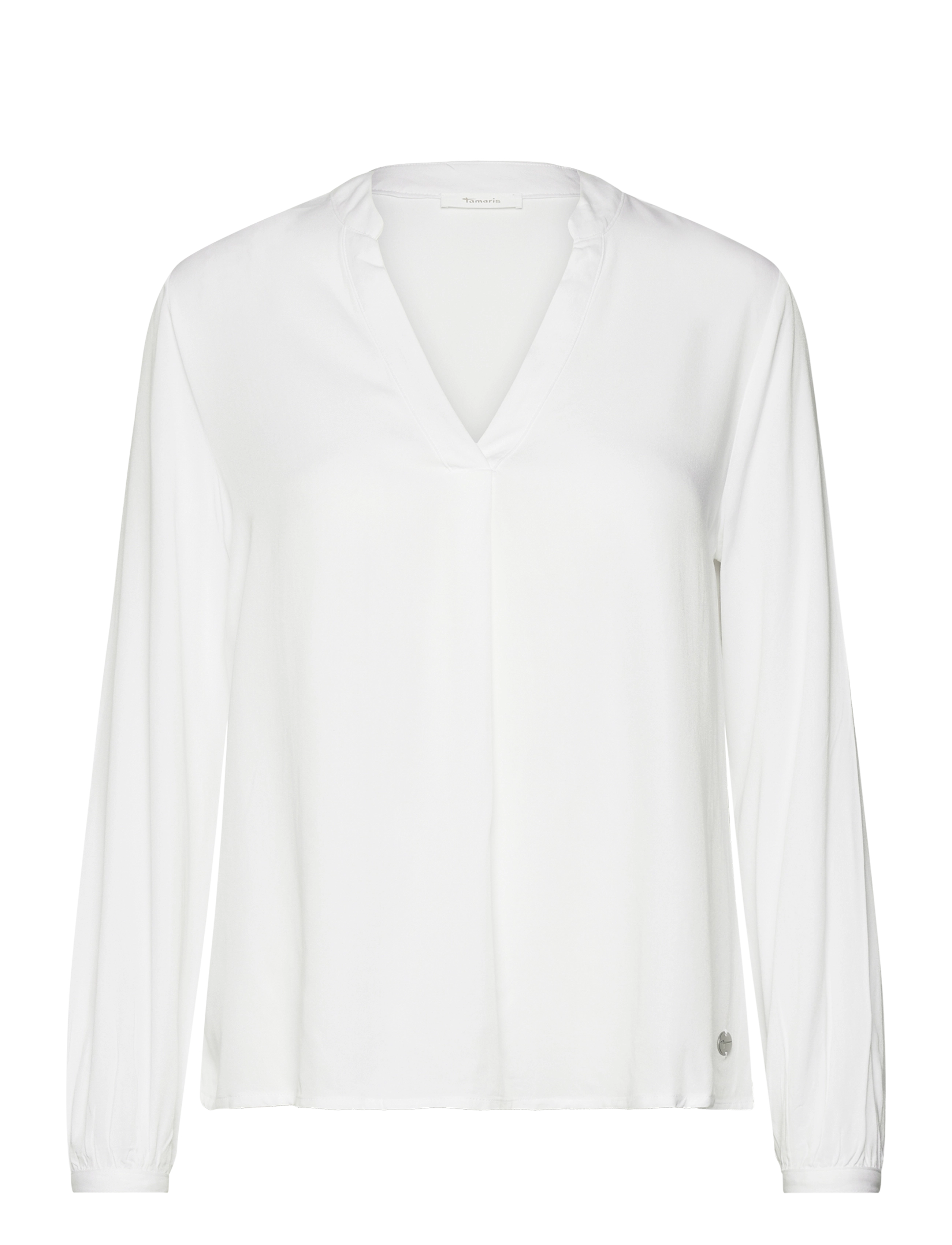TAMARIS APPAREL Cisna V- Neck Bluse Weiß - 34 - Damen