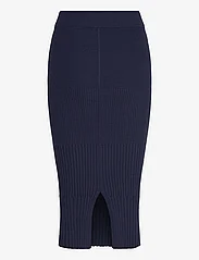 Tamaris Apparel - CECINA Rib knit skirt - strikkede nederdele - black iris - 1