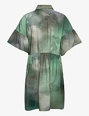 Tamaris Apparel - CLAMECY Gathered Shirt Dress AOP&Solid - skjortekjoler - watercolor aop - 1