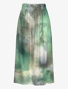 CORTONA Printed satin skirt, Tamaris Apparel