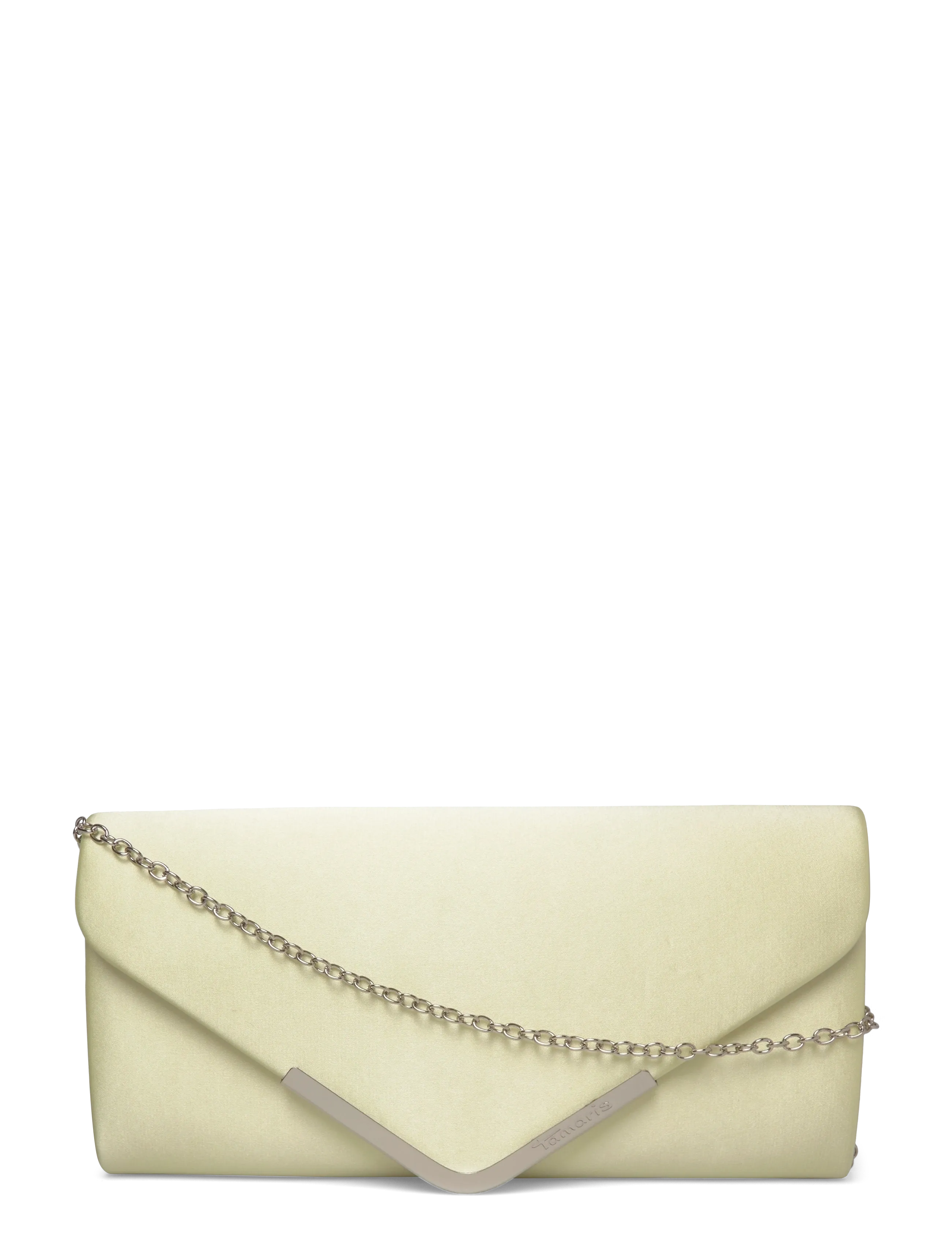 Tamaris Bags TAS Amalia - Clutches - LIGHTYELLOW SATIN / green