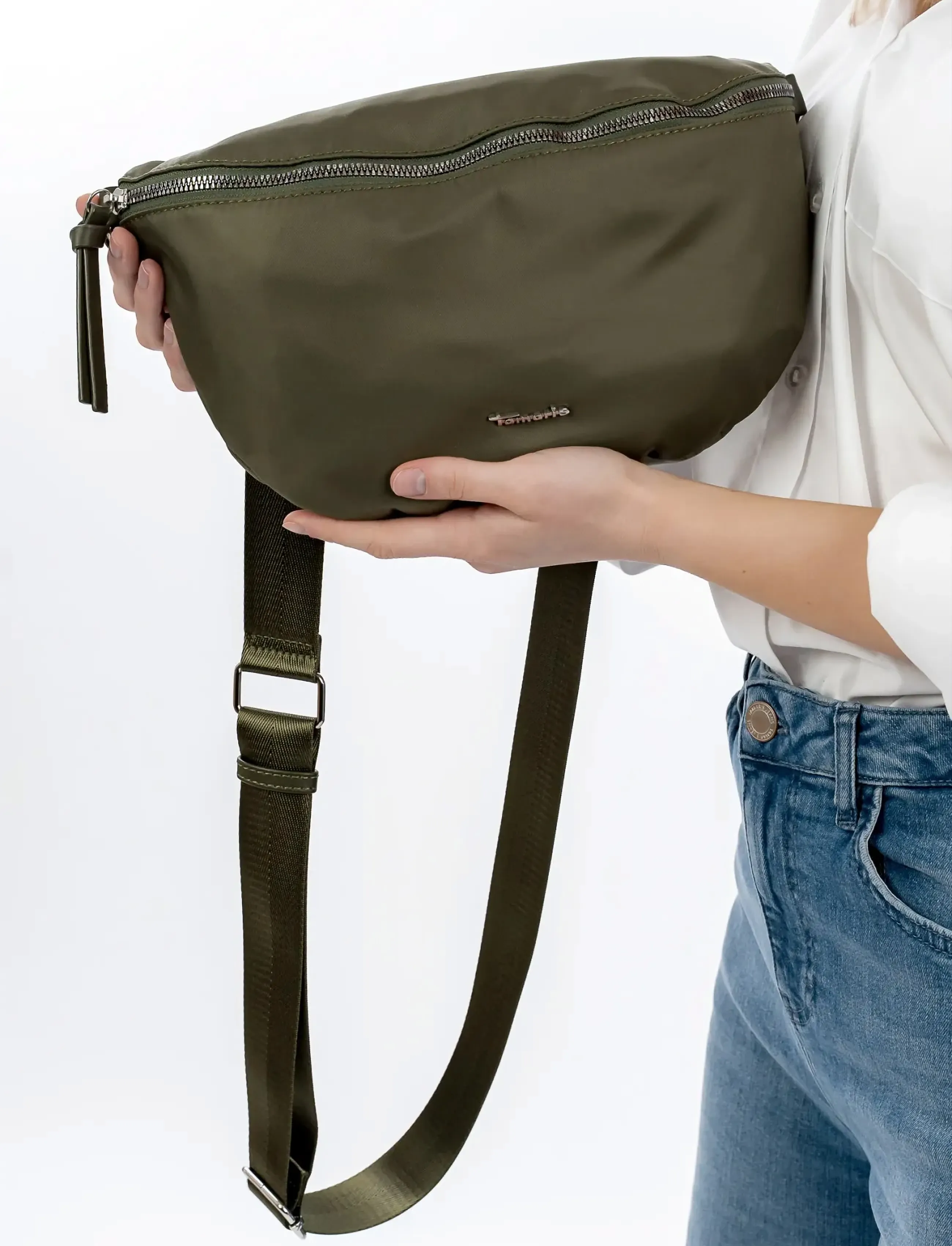 Tamaris Bags Tas Giuseppa, One Size, Khaki green, Tasker > Bum Bags, Dame