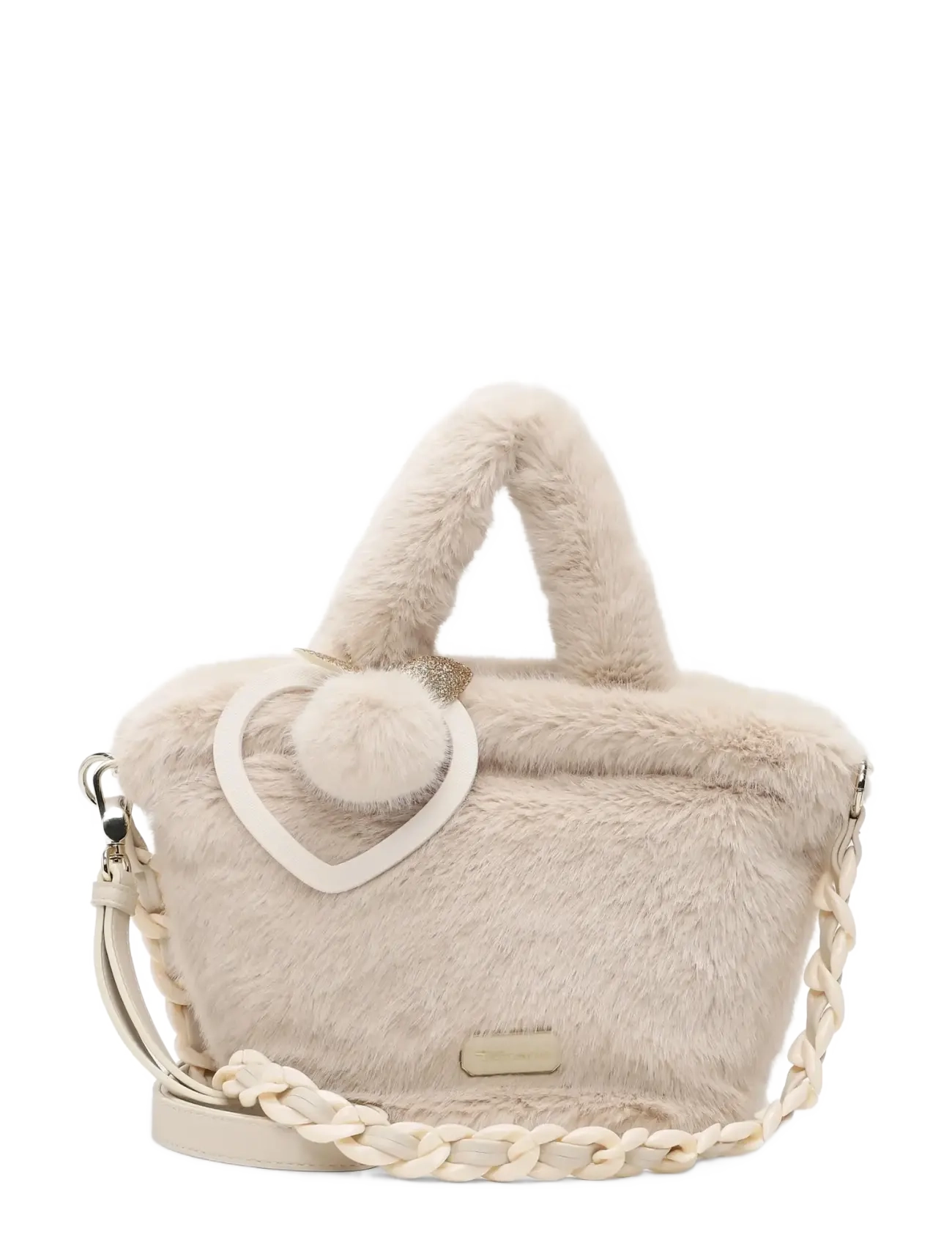 Tamaris Bags Tas Marijana, Kvinder, Plys Håndtaske, Cream, Str: ONE SIZE