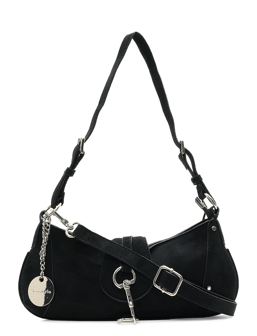 Tamaris Bags - TAS Marina Suede - alltags-style - black - 1