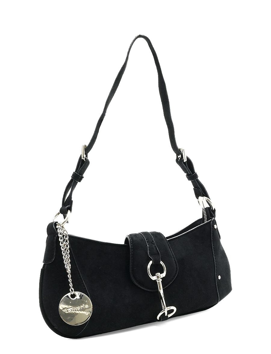 Tamaris Bags - TAS Marina Suede - alltags-style - black - 2