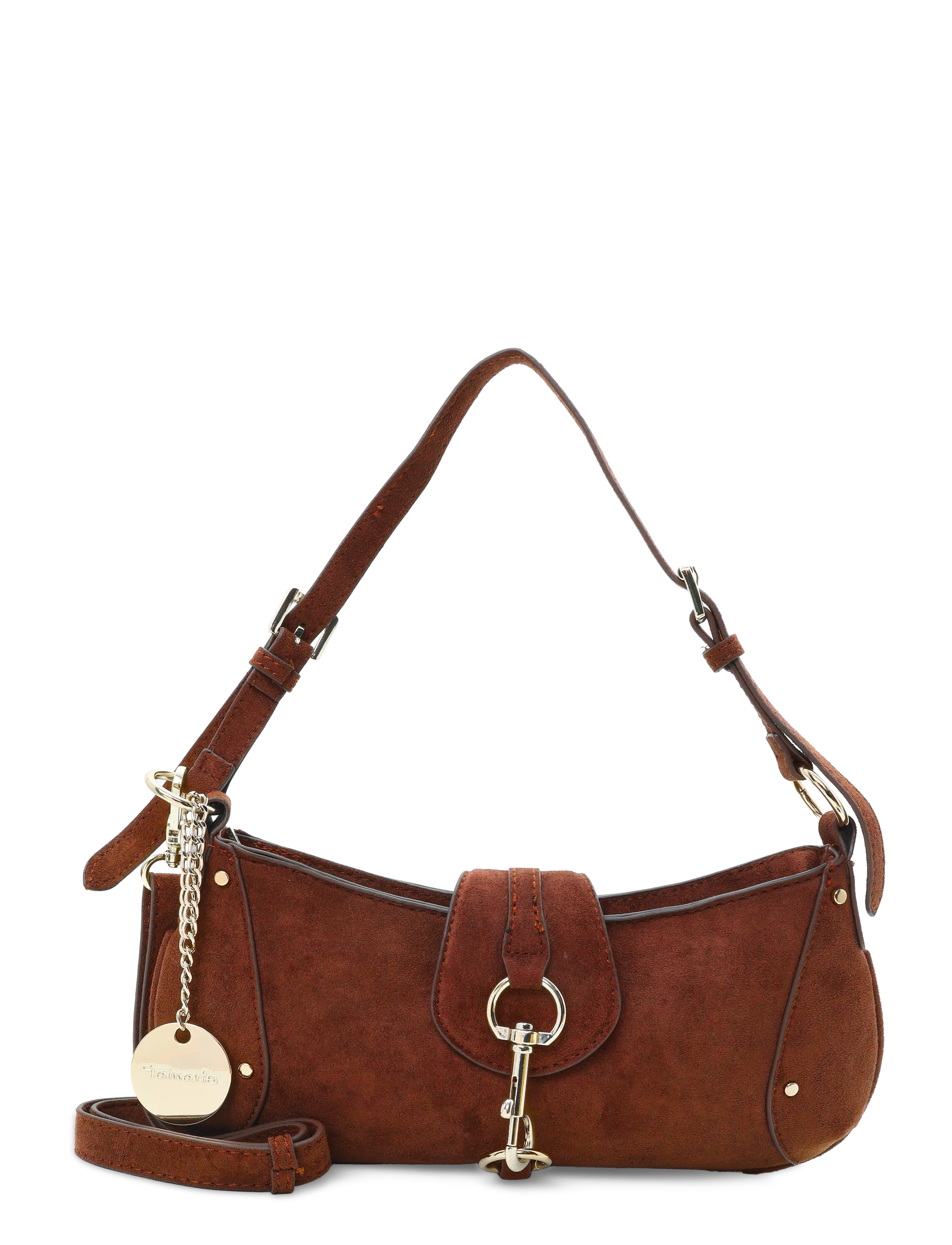 Tamaris Bags TAS Marina Suede - Kotid - COGNAC / brown
