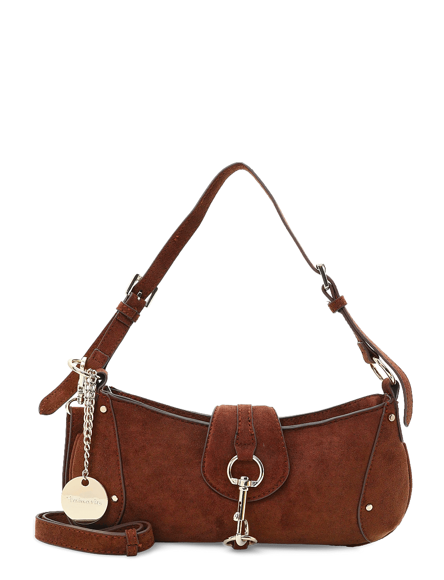Tamaris Bags - TAS Marina Suede - käekotid - cognac - 0