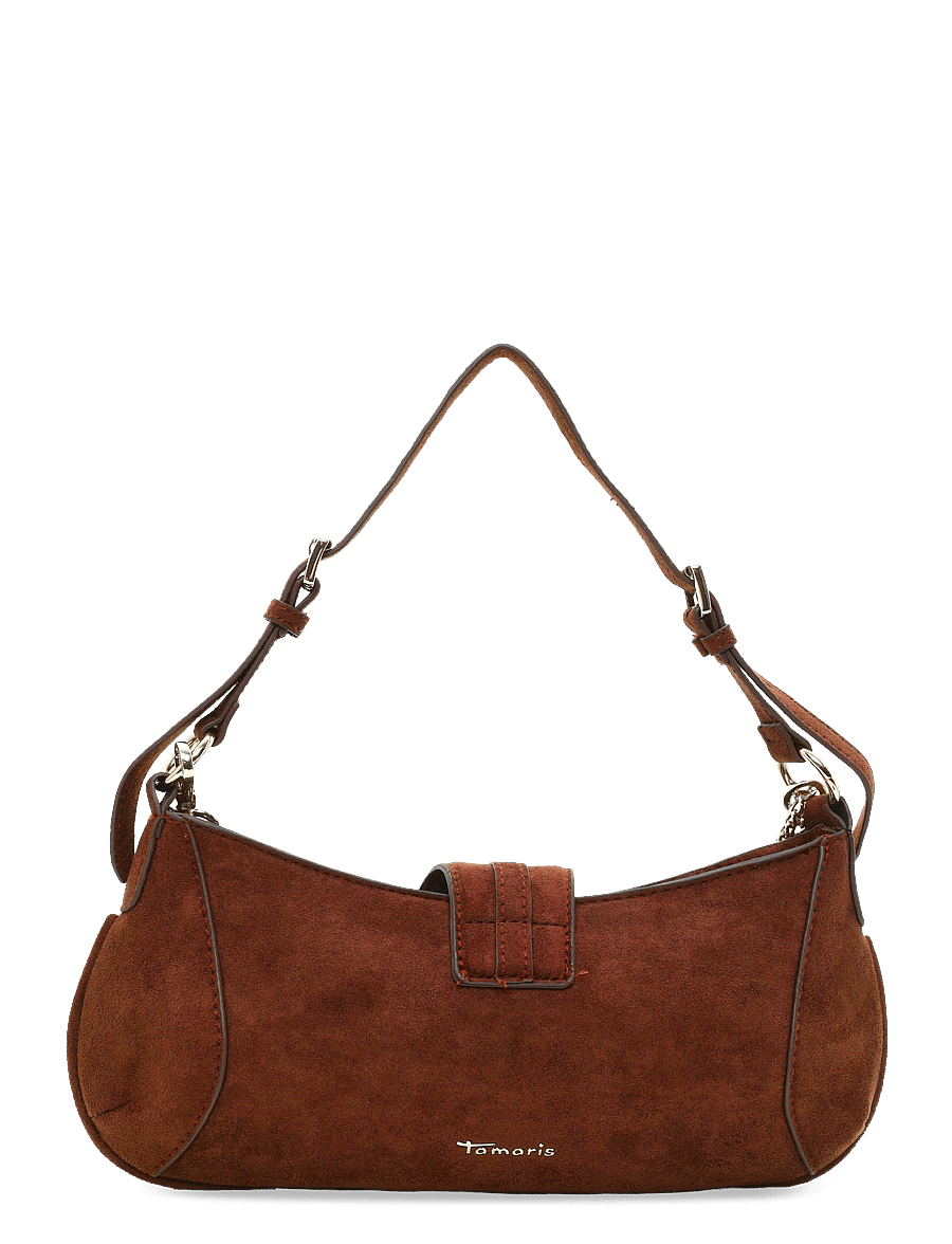Tamaris Bags - TAS Marina Suede - käekotid - cognac - 1